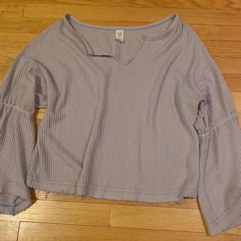 Free People Lilac Top